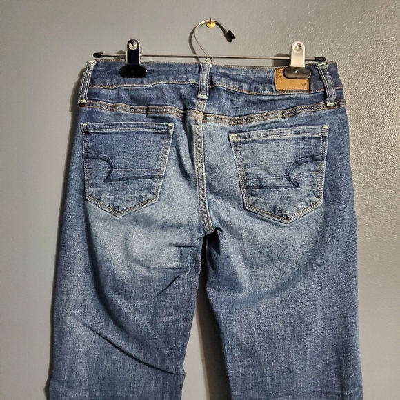 American Eagle Skinny Stretch Jeans Size 2 Short - Picture 4 of 8